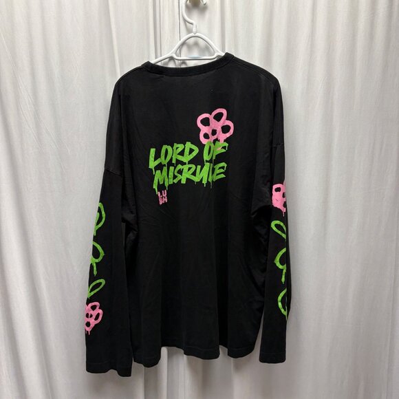 Lord of Misrule Mens Long Sleeve T Shirt Size 3XL Black Gothic Casual Tee - Picture 2 of 9